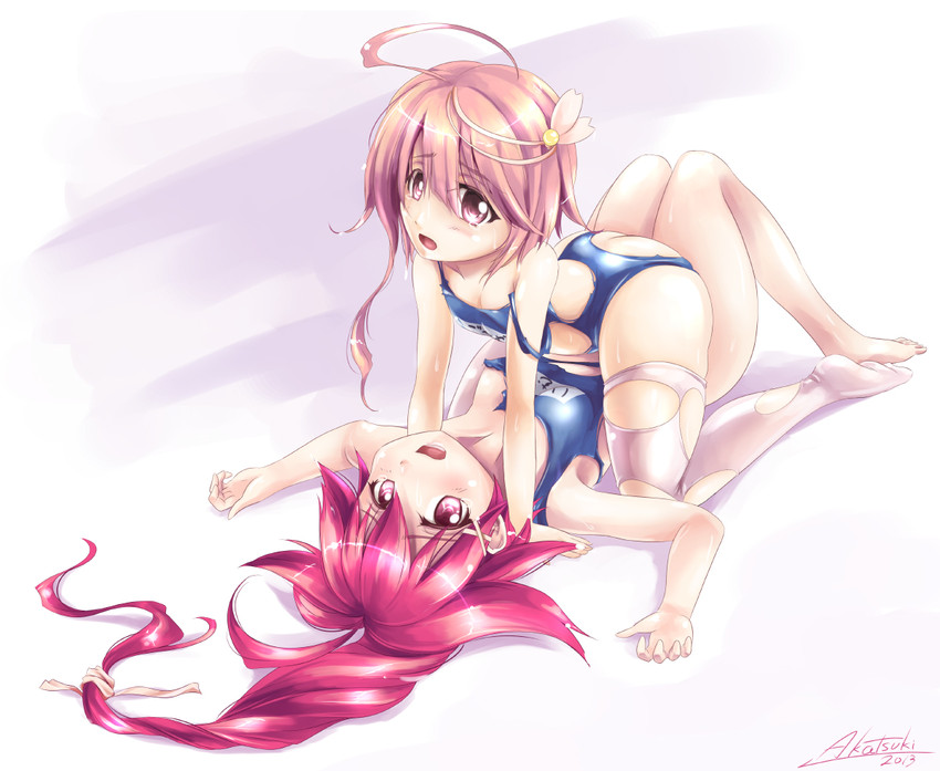 i-58 and i-168 (kantai collection) drawn by akatsuki_akane