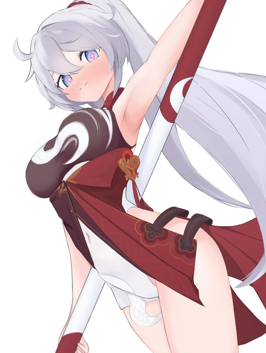 kiana kaslana (honkai and 1 more) drawn by samate