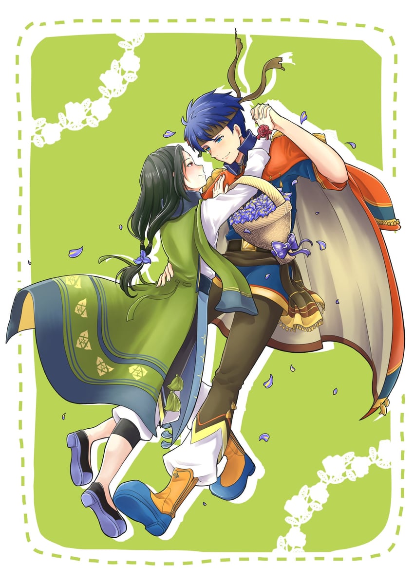 ike and soren (fire emblem and 2 more) drawn by kon_seisakujo