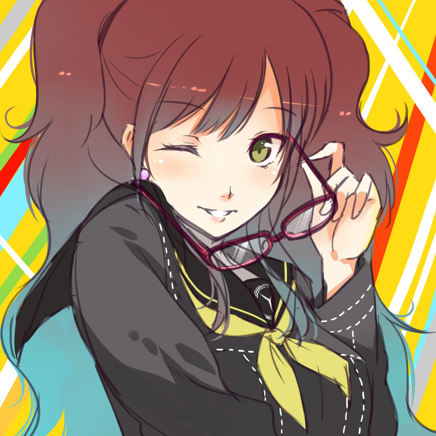kujikawa rise (persona and 1 more) drawn by furai