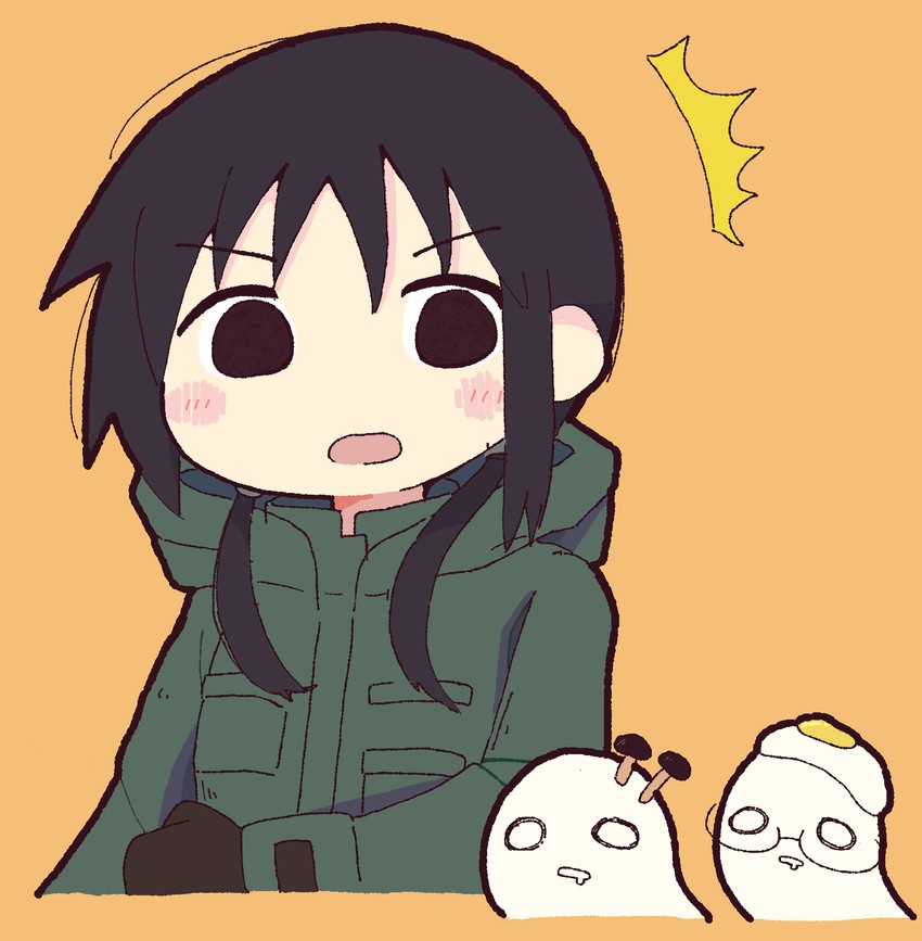 chito, nuko, tsukishima shijima, and yamashita majime (shoujo shuumatsu ryokou and 1 more) drawn by hishimatope