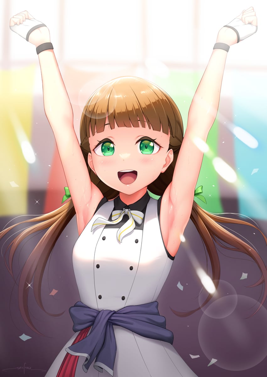 sakurakoji kinako (love live! and 1 more) drawn by unsfrau