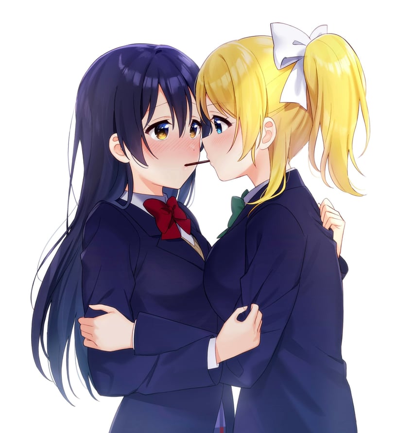 sonoda umi and ayase eli (love live! and 1 more) drawn by nanatsu_no_umi