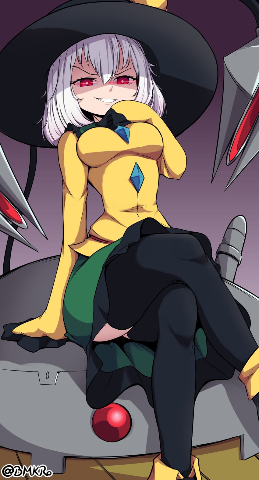 komeiji koishi and libra (touhou and 4 more) drawn by bmkro