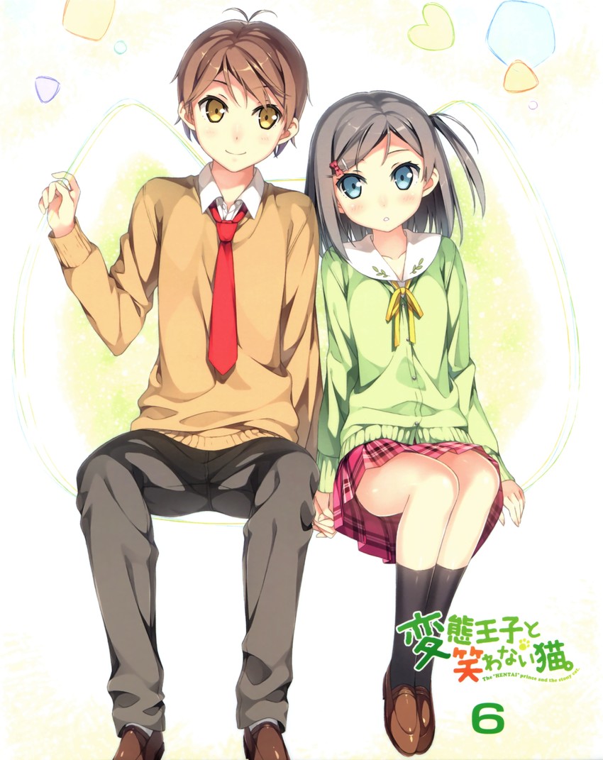 tsutsukakushi tsukiko and yokodera youto (hentai ouji to warawanai neko.) drawn by kantoku