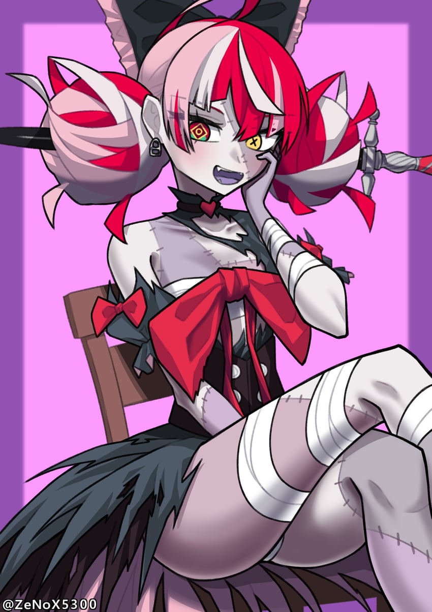 kureiji ollie (hololive and 1 more) drawn by zenox5300