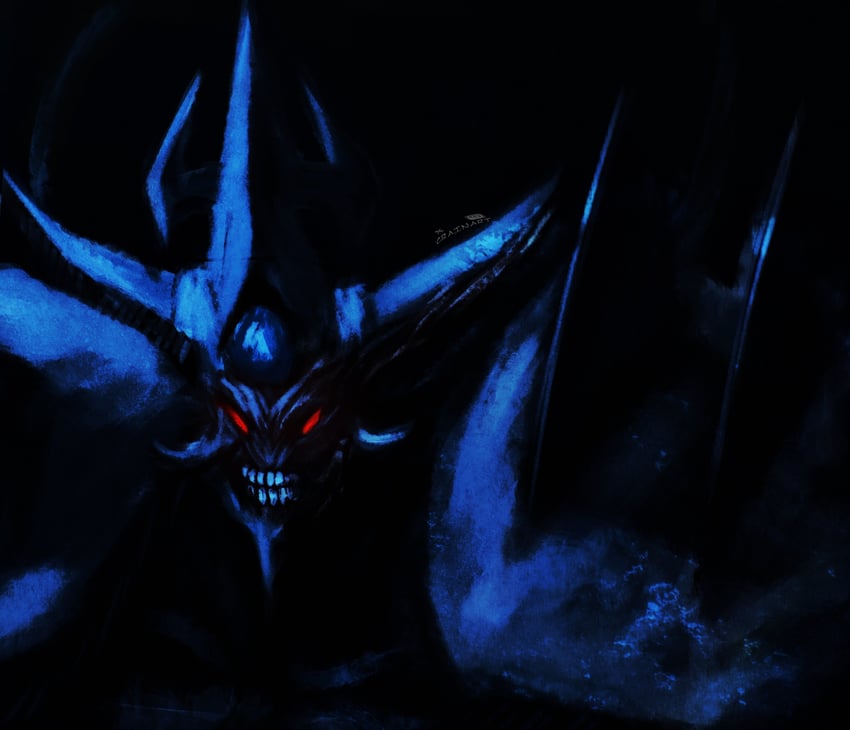 obelisk the tormentor (yu-gi-oh!) drawn by crain1art