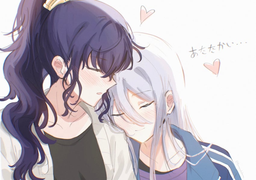 asahina mafuyu and yoisaki kanade (project sekai) drawn by kanamafukana