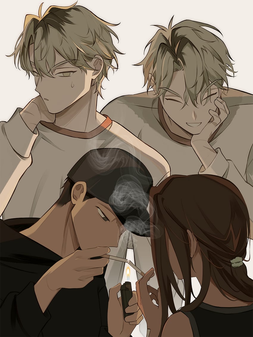 hyuna, dewey, and isaac (alien stage) drawn by s301t9