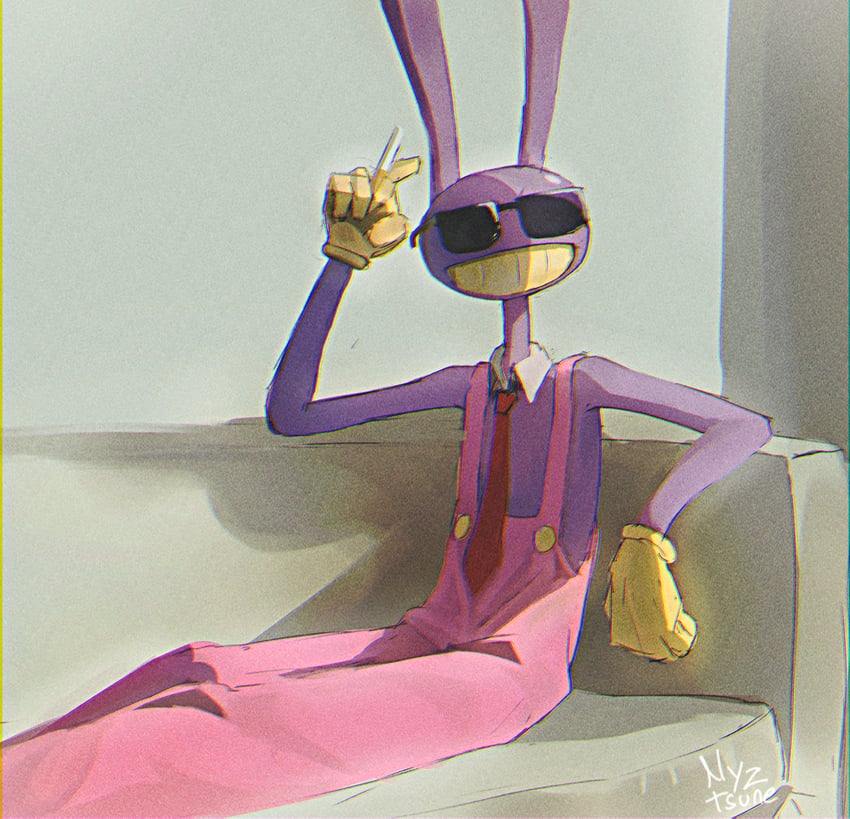 jax (the amazing digital circus and 1 more) drawn by nagilamagykalz