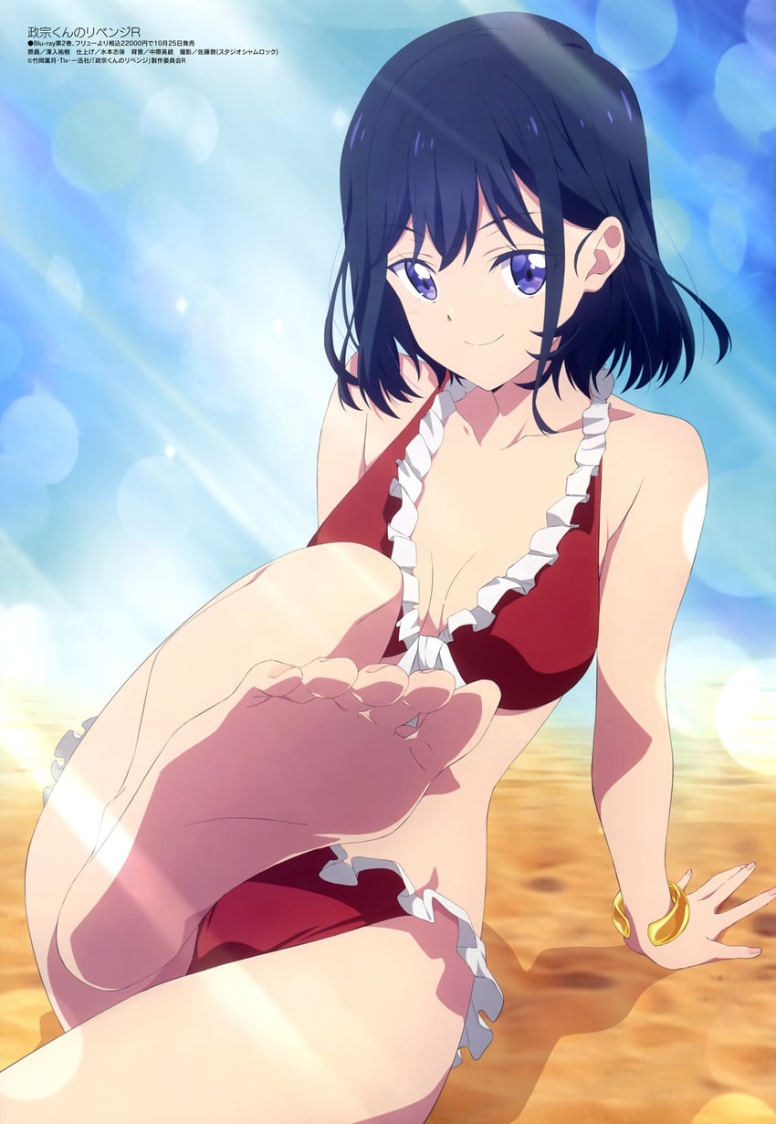 adagaki aki (megami magazine and 1 more) drawn by sawairi_yuuki