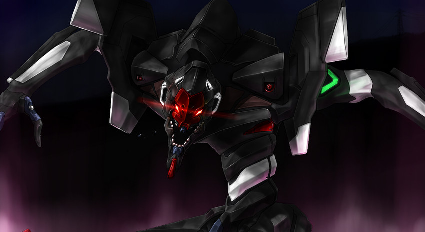 eva 03 and bardiel (neon genesis evangelion) drawn by gomibako_(shirokumatei)