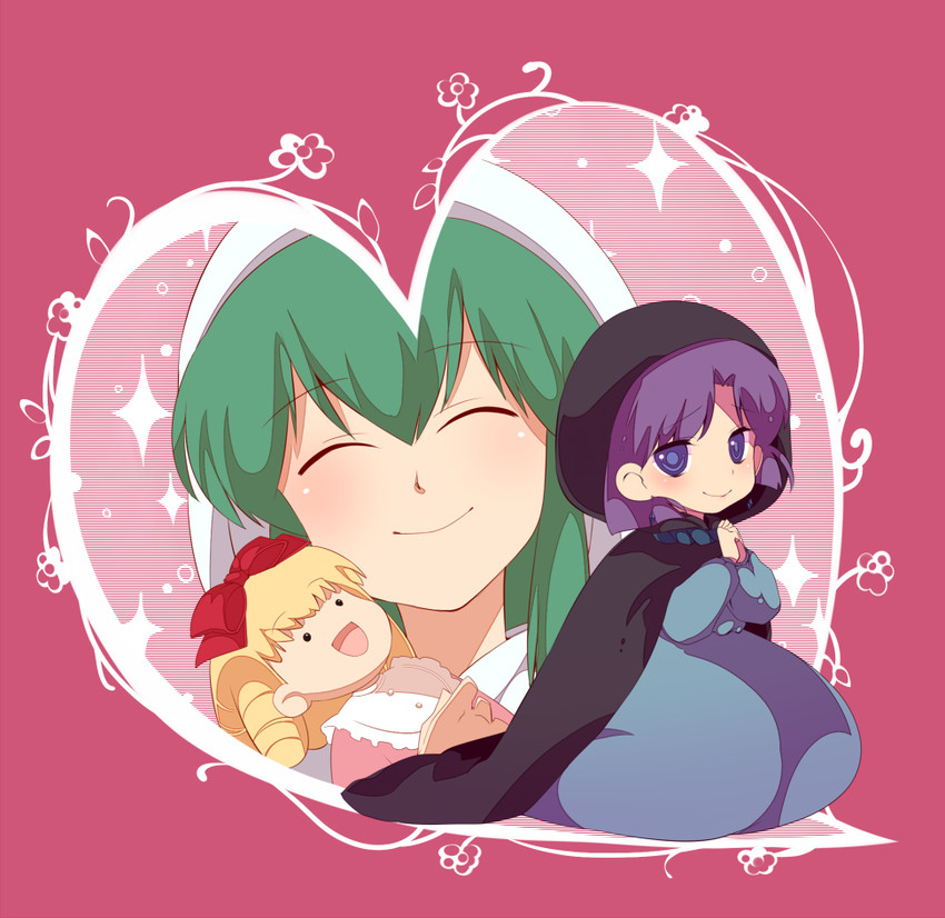 seravi, elizabeth, and yakko (akazukin chacha) drawn by kinako_(moment)
