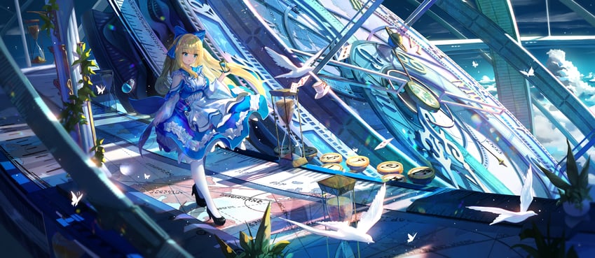 alice (alice's adventures in wonderland) drawn by prinz_eugen1938