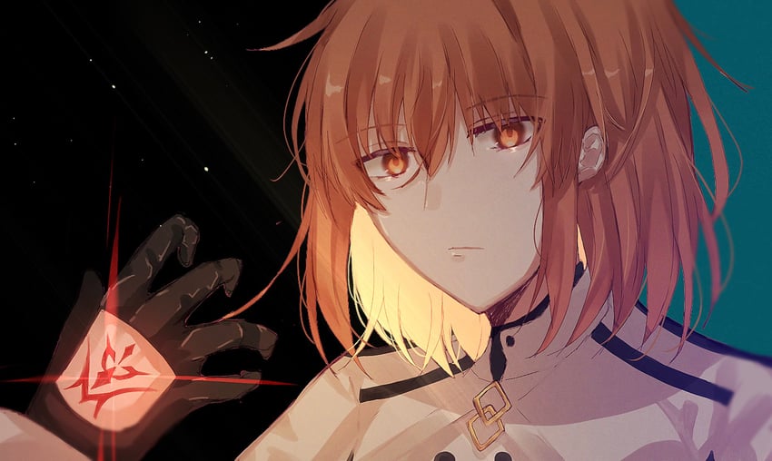 fujimaru ritsuka (fate and 1 more) drawn by sungoidekame