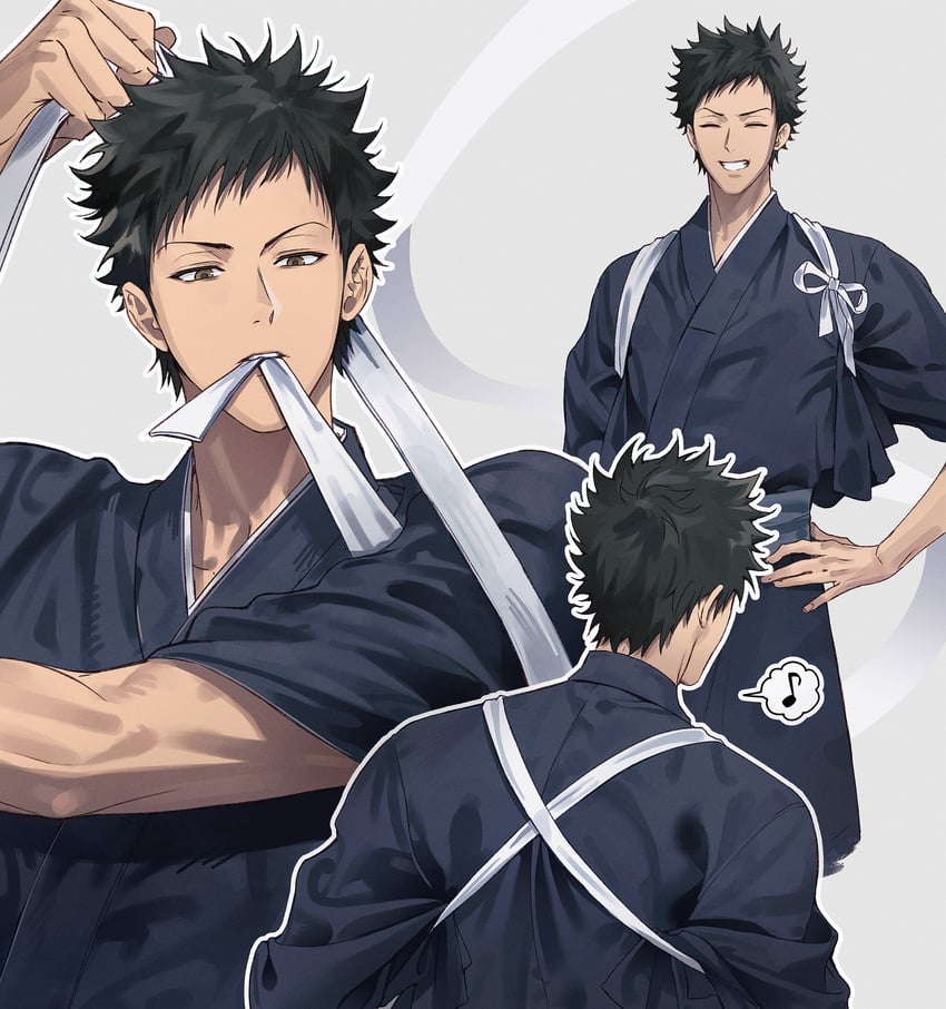 yamamoto takeshi (katekyo hitman reborn!) drawn by cheolsu_o