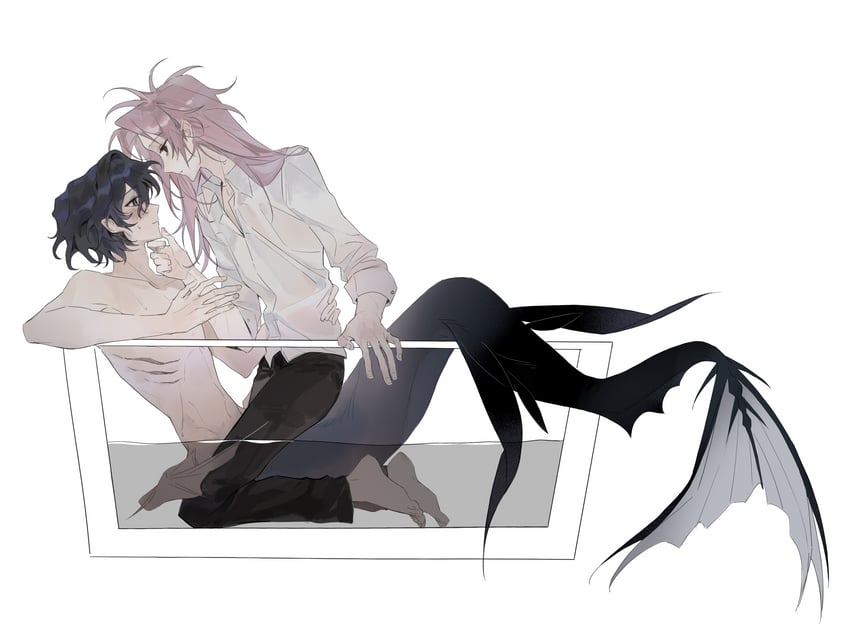 hatsutori hajime and utsugi noriyuki (saibou shinkyoku) drawn by xian_yue
