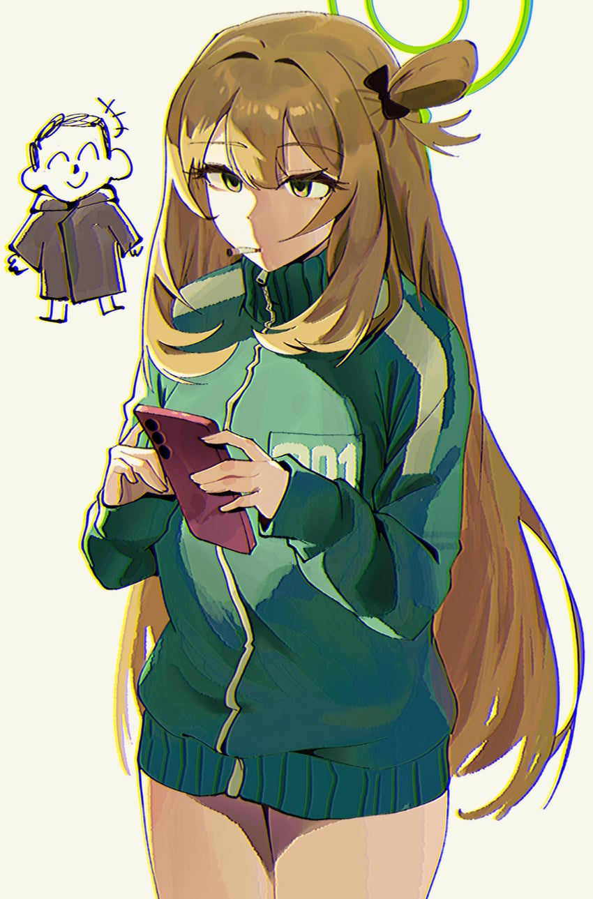 sensei, doodle sensei, and nonomi (blue archive and 1 more) drawn by yongkak