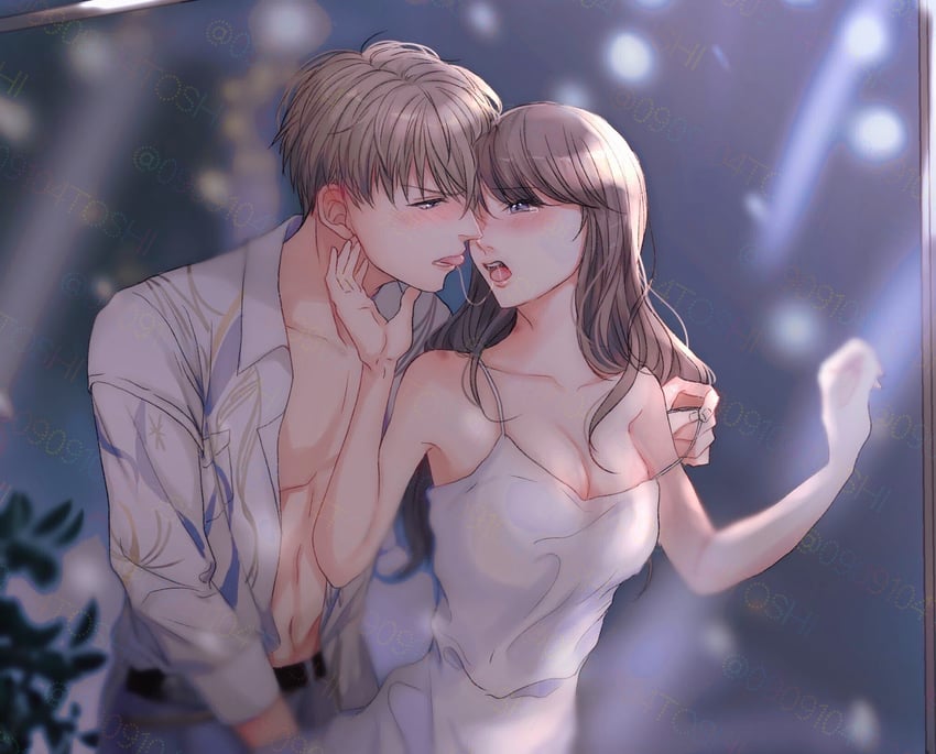 protagonist and xavier (love and deepspace) drawn by yuu_crazy_doll_sae