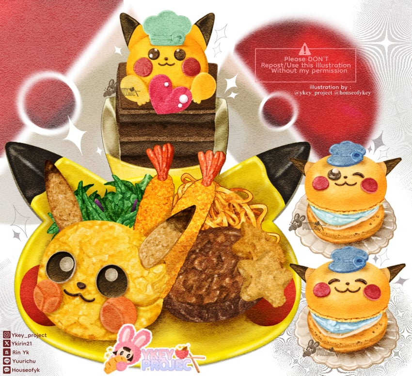 pikachu (pokemon) drawn by ykirin21