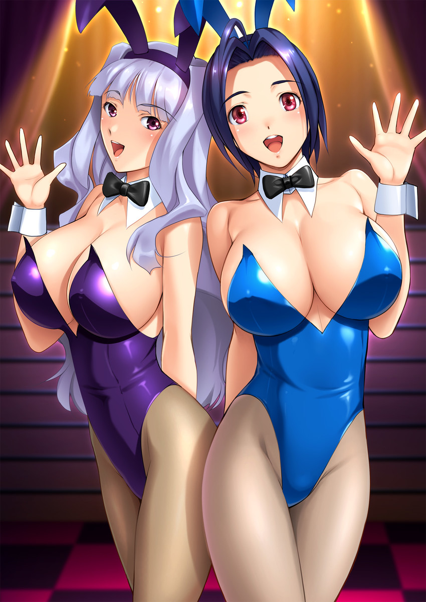 shijou takane and miura azusa (idolmaster) drawn by dragon@harry