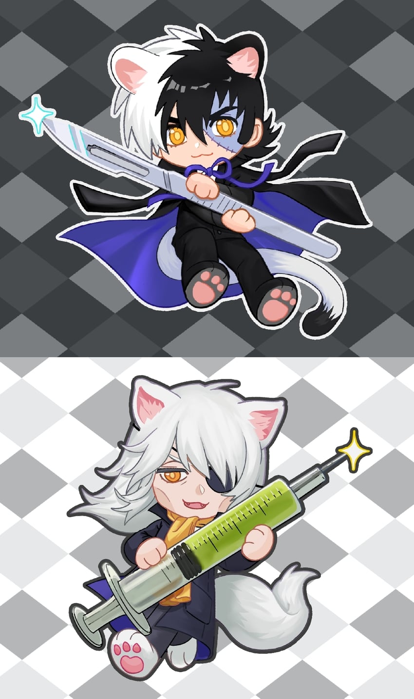 black jack and kiriko (black jack) drawn by tianshi_victoria