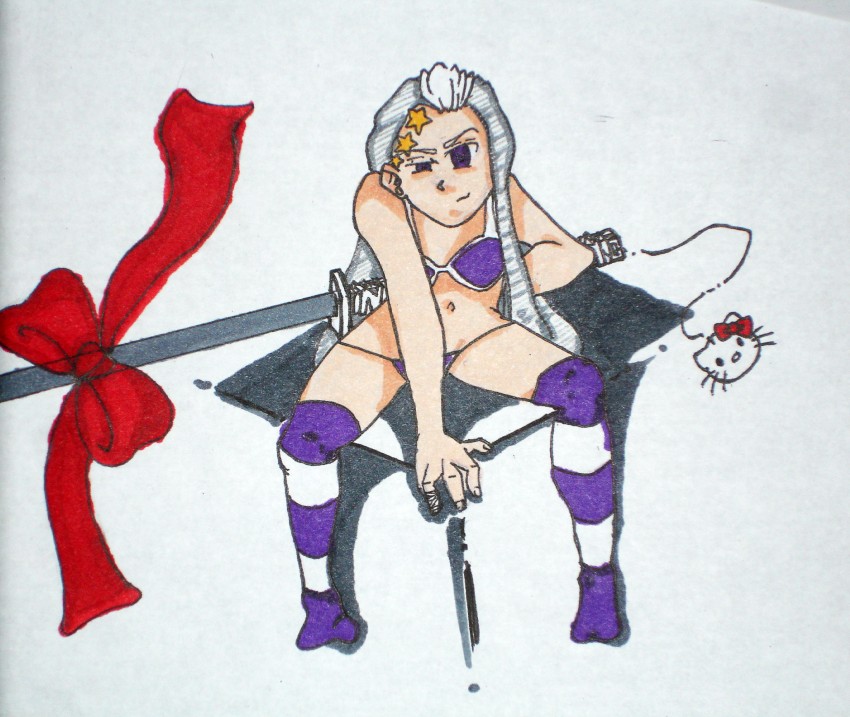 hello kitty (original and 2 more) drawn by toyboxx