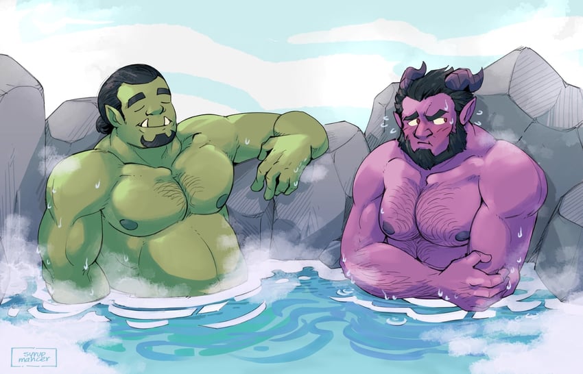 neeul and scorn (original) drawn by syrupmancer