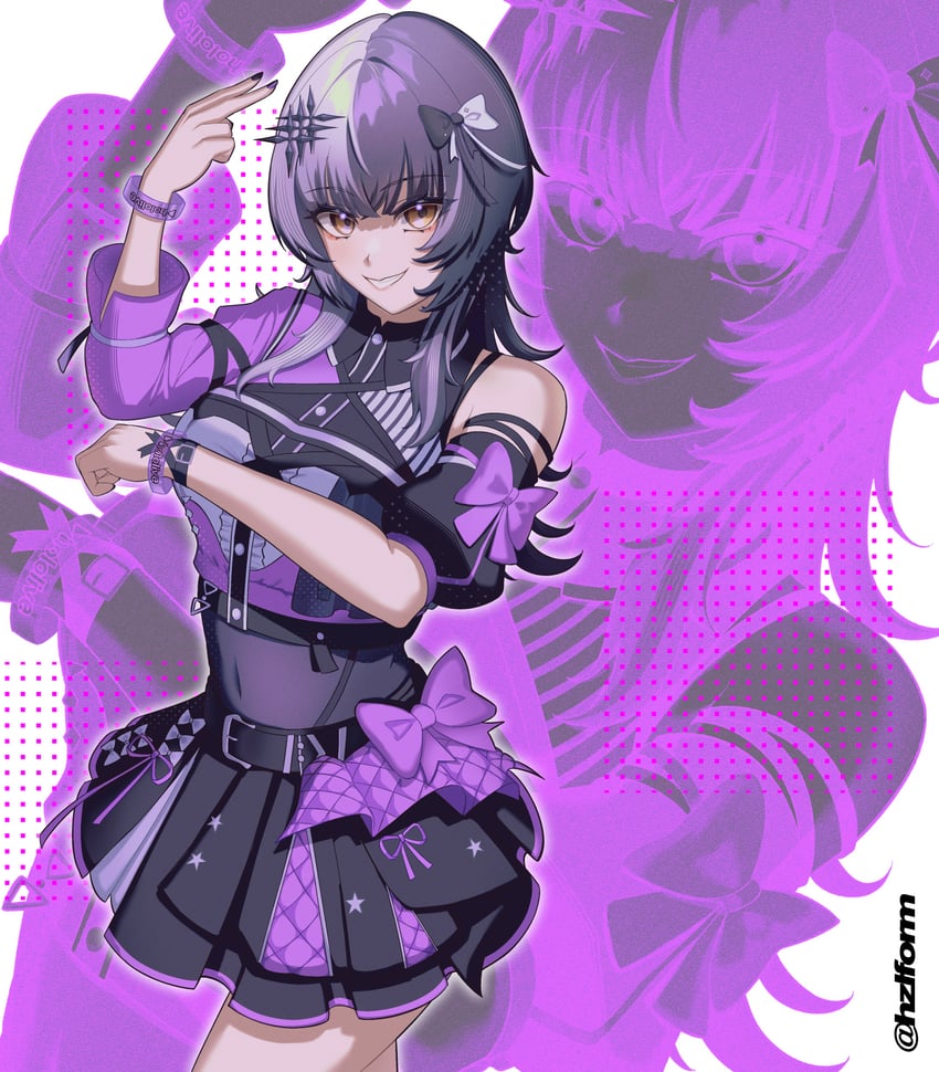 shiori novella (hololive and 1 more) drawn by hazel_(hzlform)