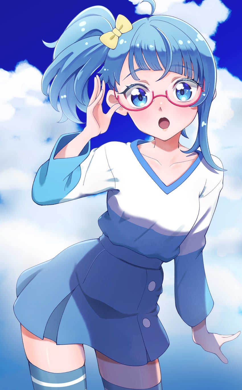 sora harewataru (precure and 1 more) drawn by europa_715