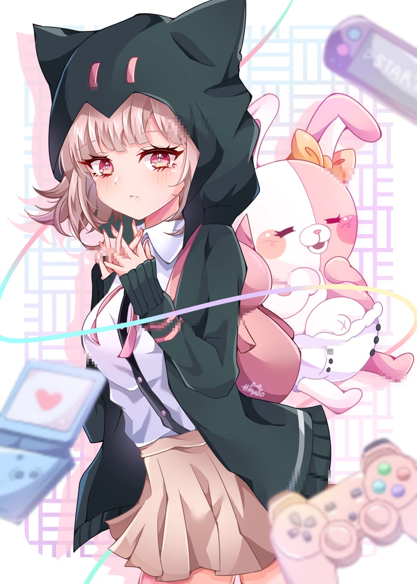 nanami chiaki (danganronpa and 1 more) drawn by hinamico
