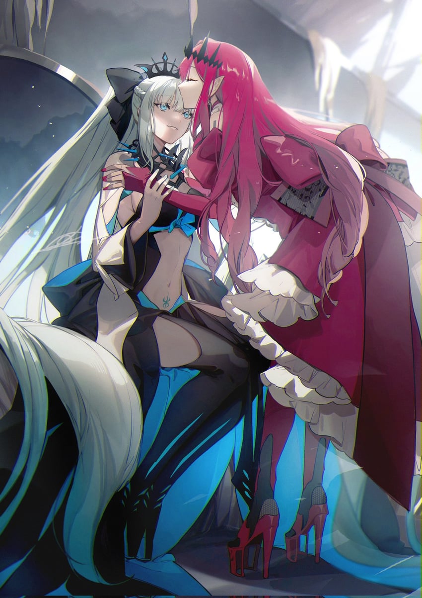 baobhan sith and morgan le fay (fate and 1 more) drawn by no-kan