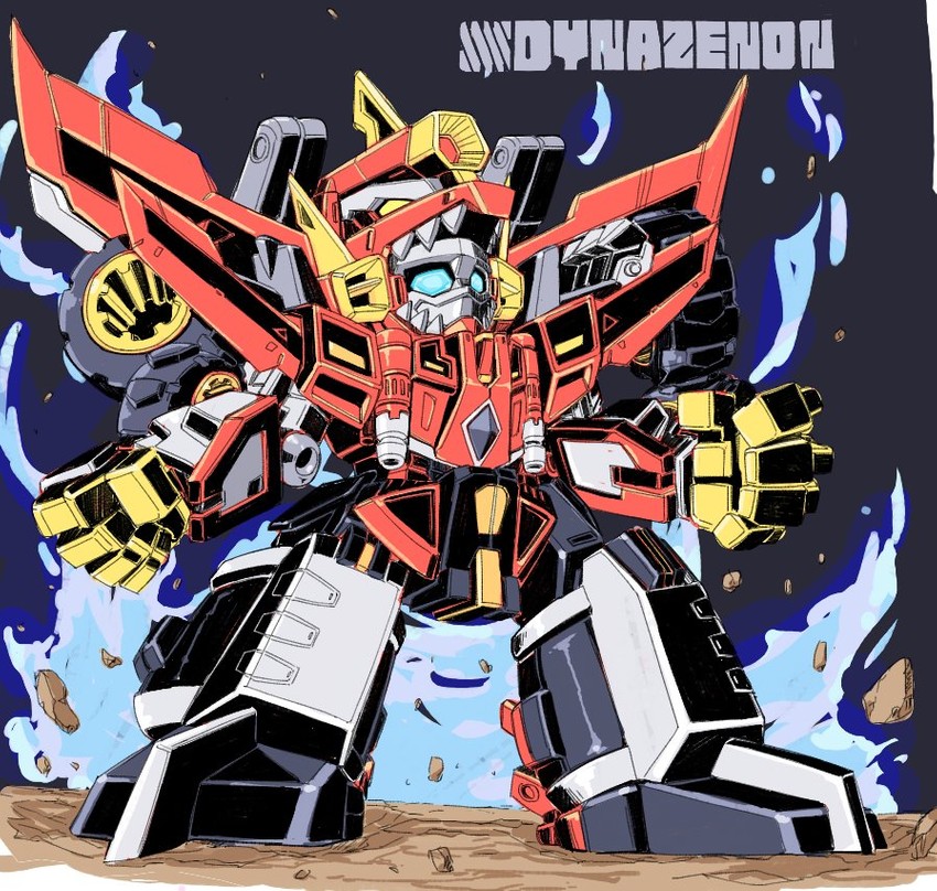 dynazenon (gridman universe and 1 more) drawn by haiteku_reibou