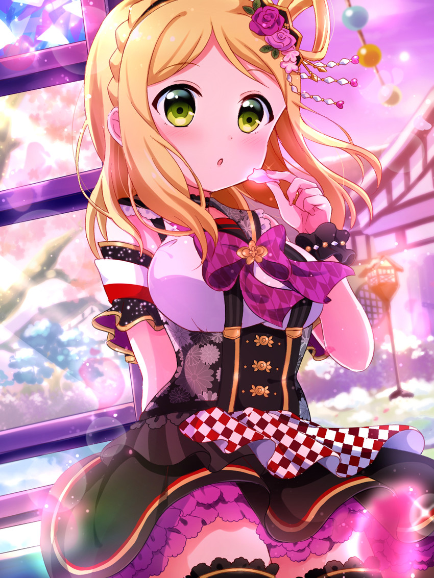 ohara mari (love live! and 2 more) drawn by pipette1223