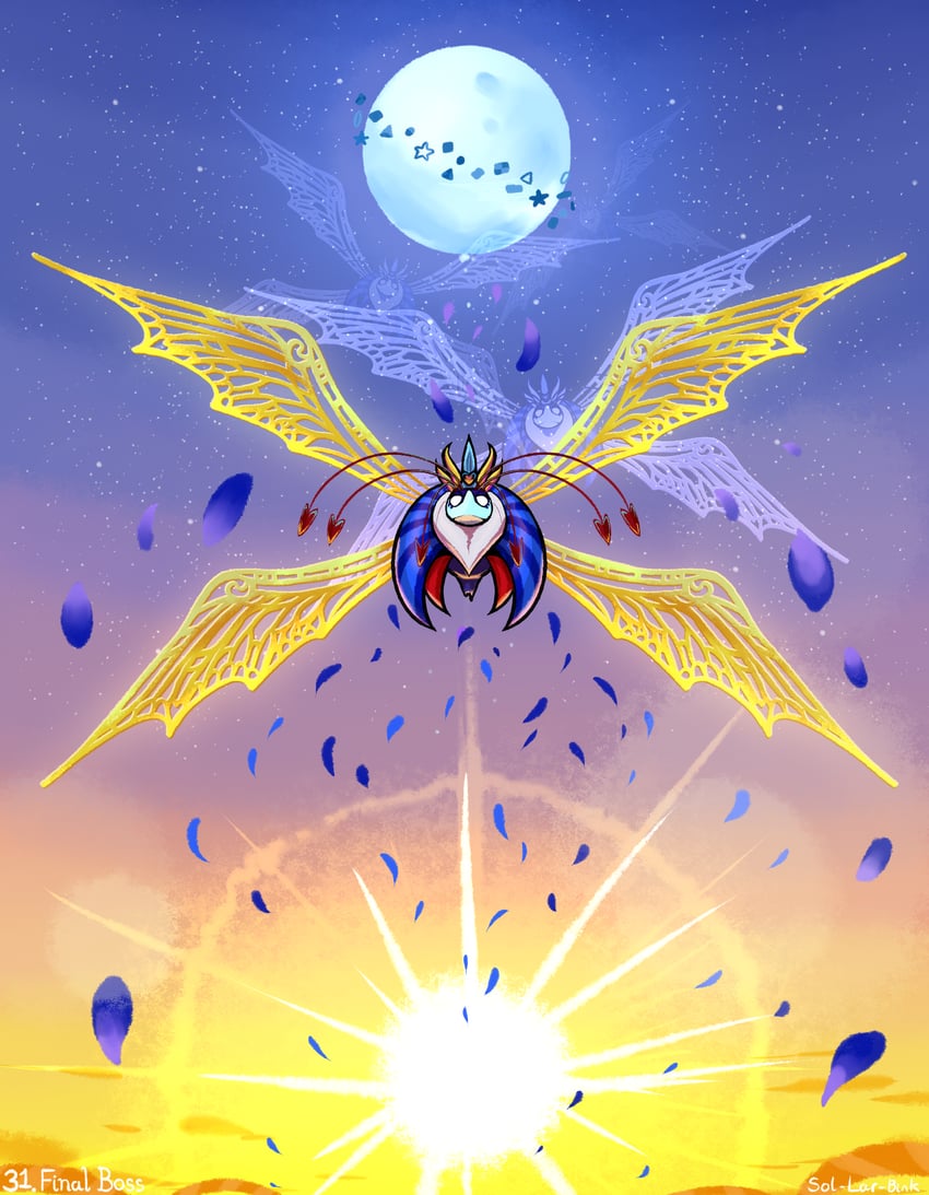 queen sectonia and soul of sectonia (kirby and 1 more) drawn by sol-lar-bink
