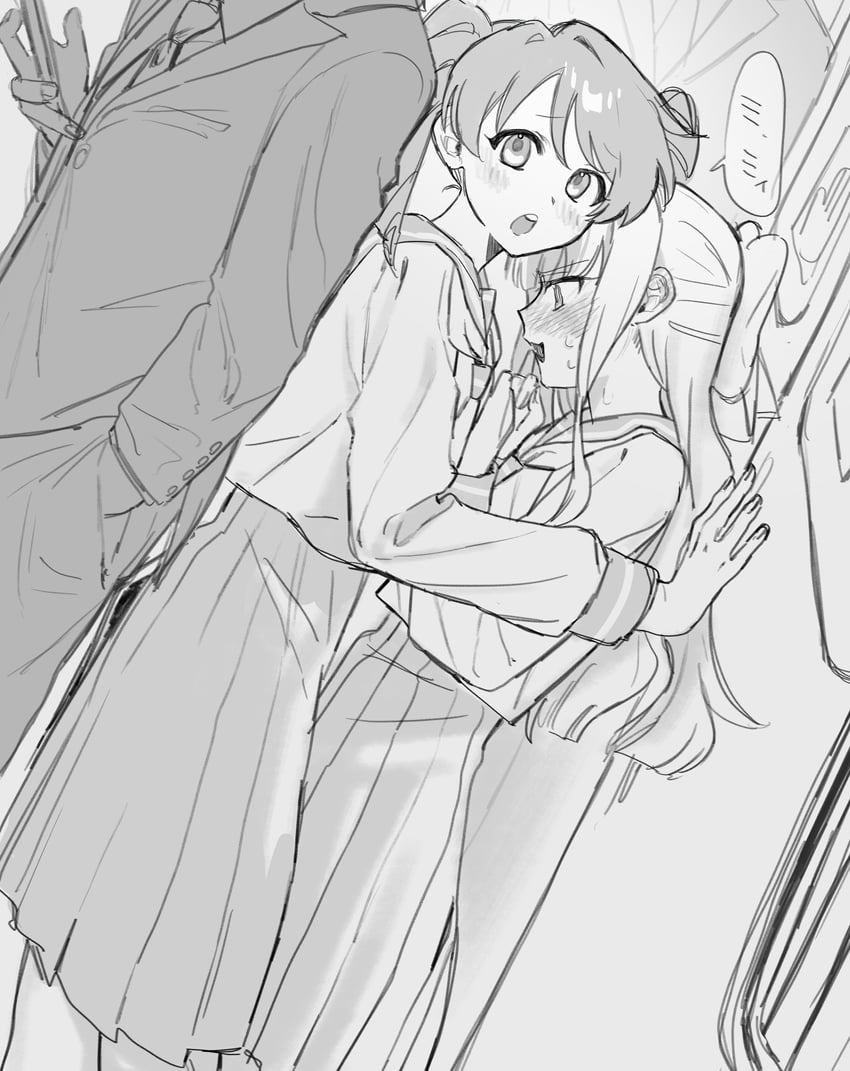 hanabishi haruka and tenkawa kaoruko (mahou shoujo ni akogarete) drawn by saiki_(mumei_912)