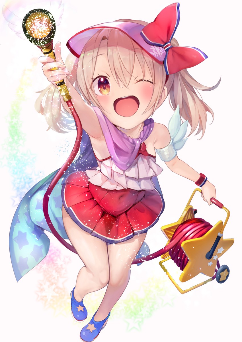 illyasviel von einzbern and magical ruby (fate and 2 more) drawn by p_answer