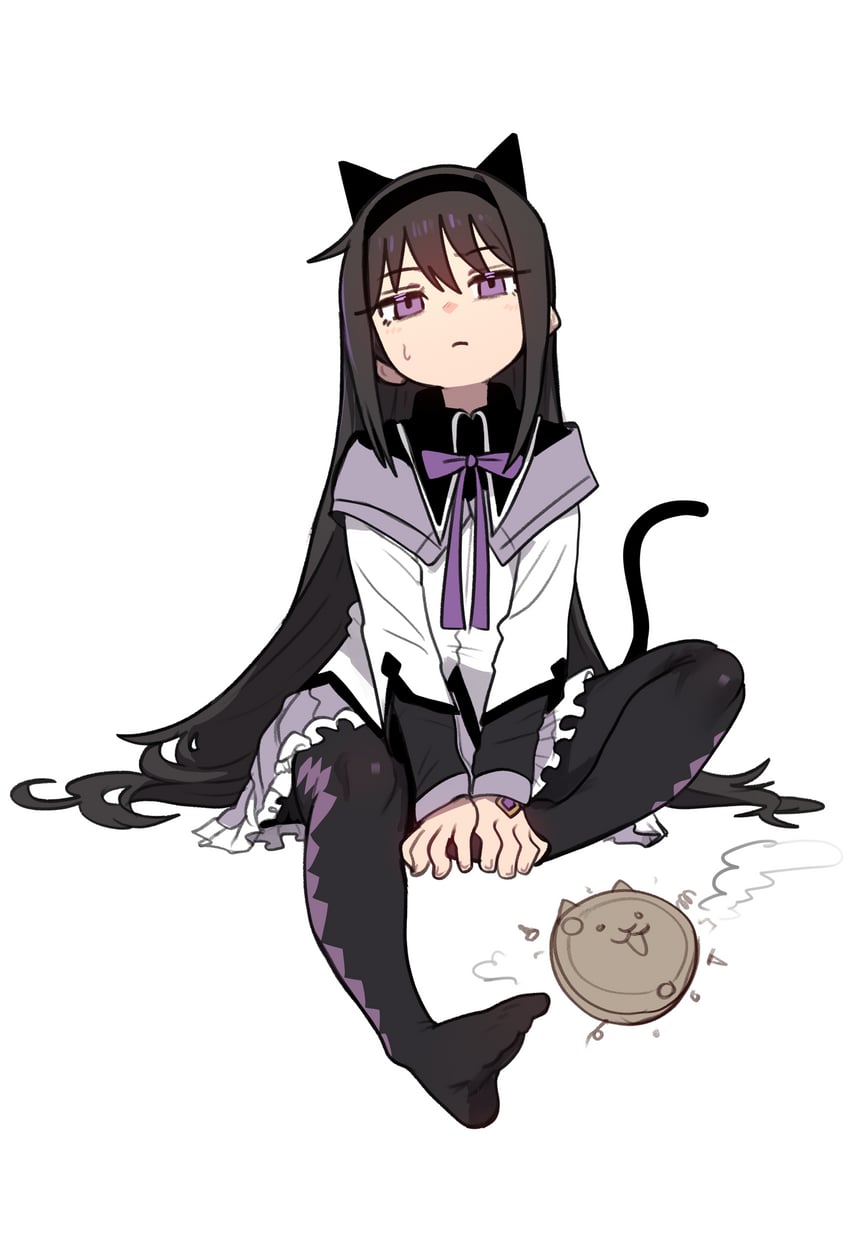 akemi homura (mahou shoujo madoka magica) drawn by ebora