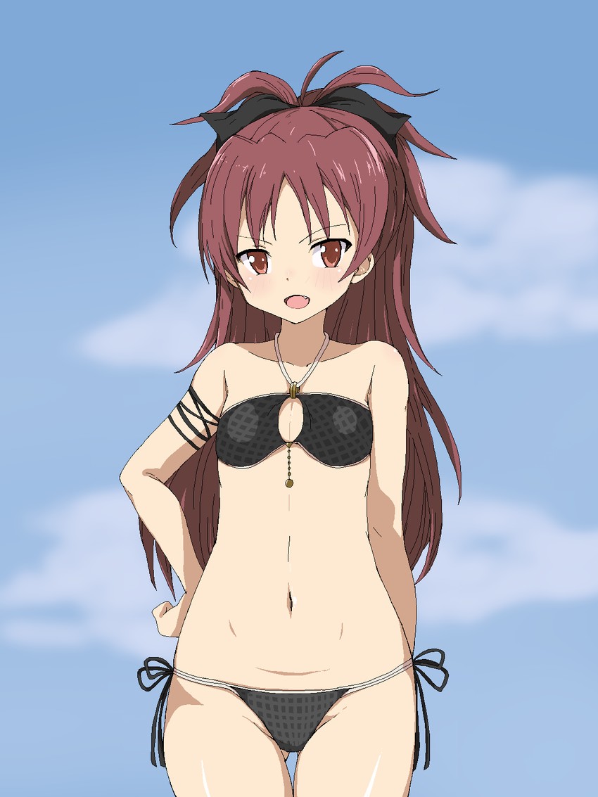 sakura kyoko (mahou shoujo madoka magica and 1 more) drawn by ta_(tama20150125)