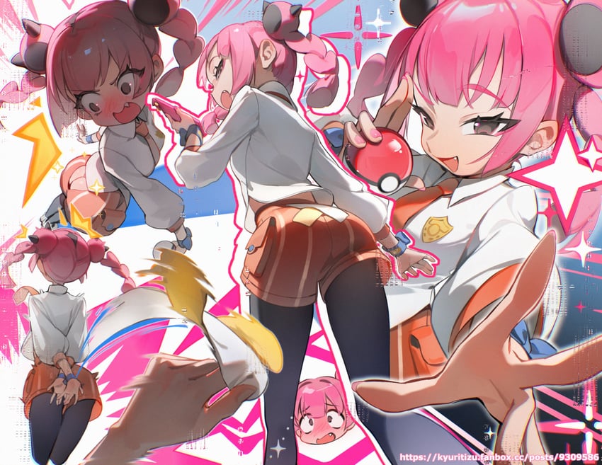 coral (pokemon and 1 more) drawn by kyuri_tizu