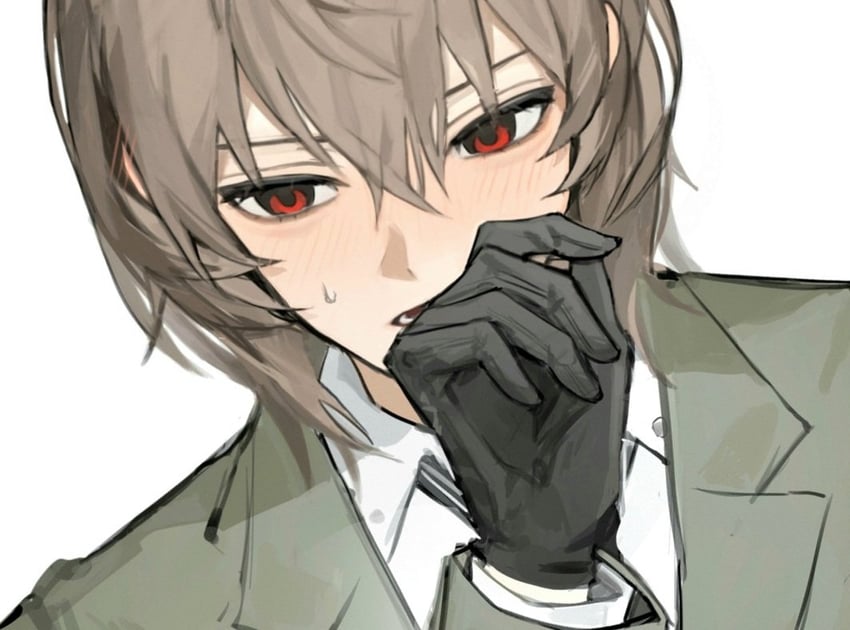 akechi gorou (persona and 1 more) drawn by ocean_01