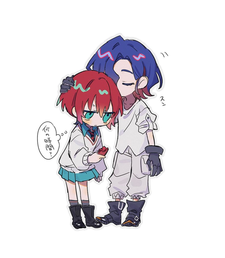 amate yuzuriha and shuji ito (gundam and 1 more) drawn by eqio4x