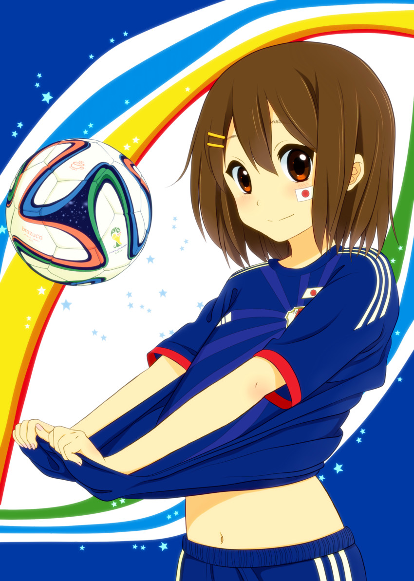 hirasawa yui (k-on! and 2 more) drawn by hiro9779