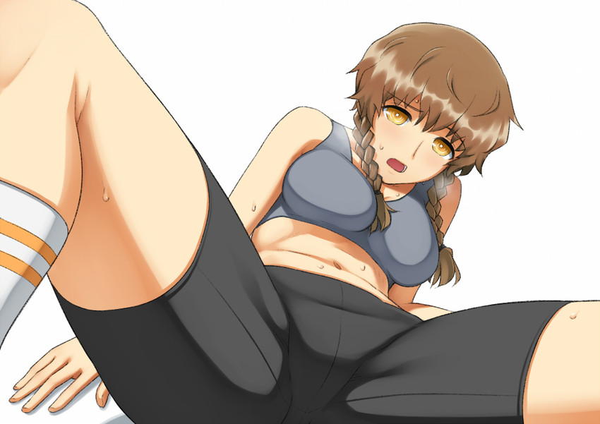 amane suzuha (science adventure and 1 more) drawn by gonoike_biwa