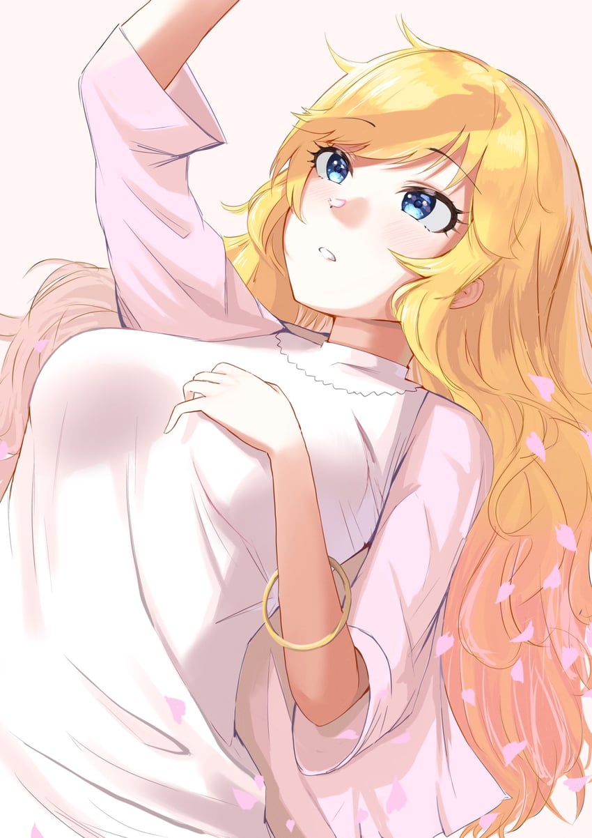 ohtsuki yui (idolmaster and 2 more) drawn by niban_(puka_0507)