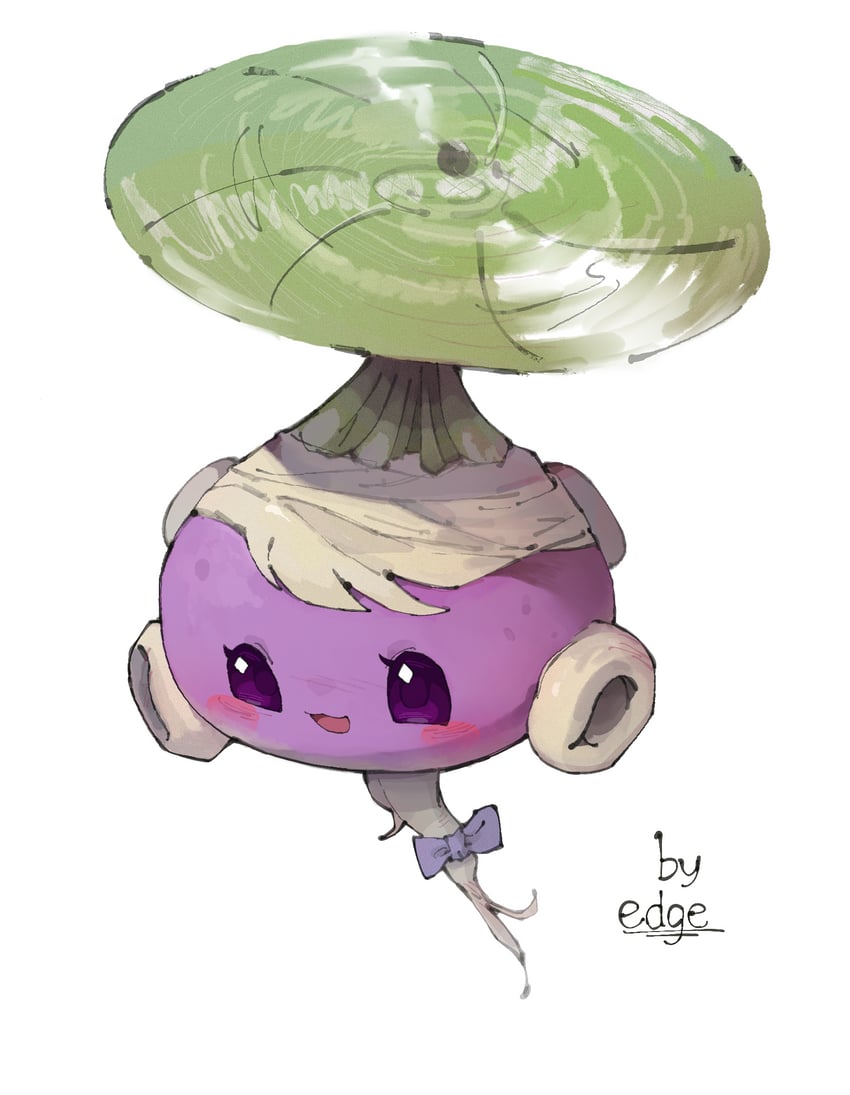rotobaga (plants vs. zombies and 1 more) drawn by bai_xuewen_cai_edge