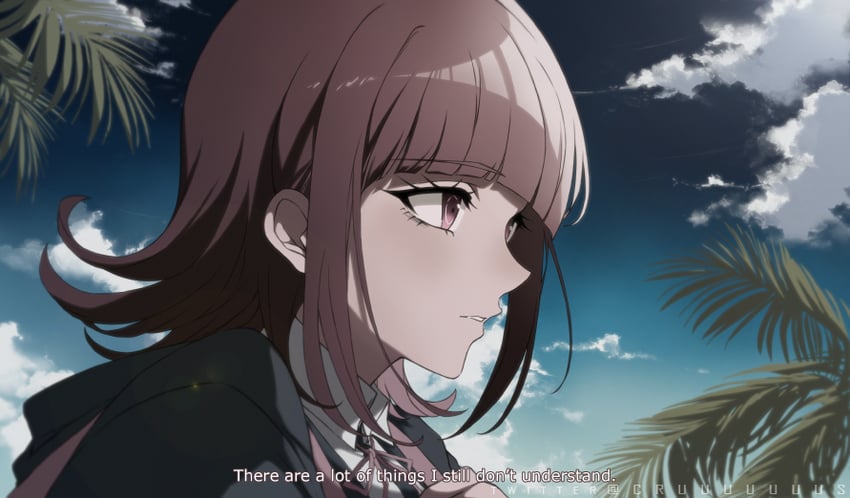 nanami chiaki (danganronpa and 1 more) drawn by criis-chan
