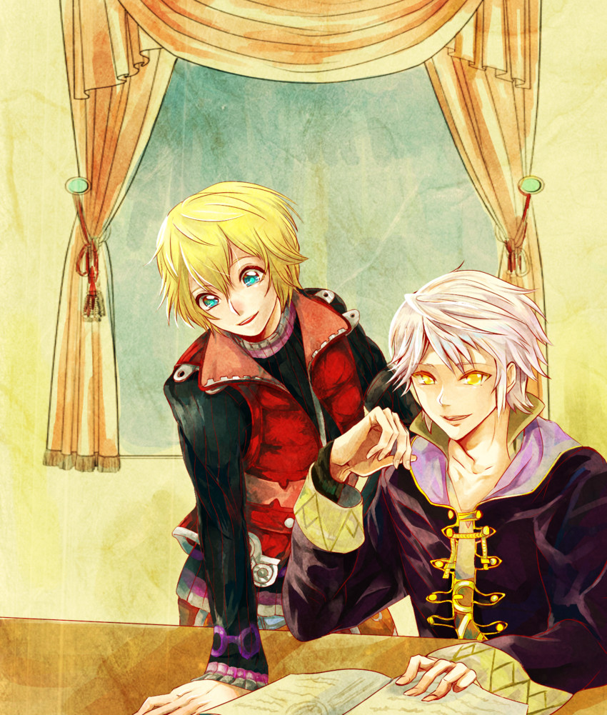 male robin and shulk (fire emblem and 4 more) drawn by haribo_zld