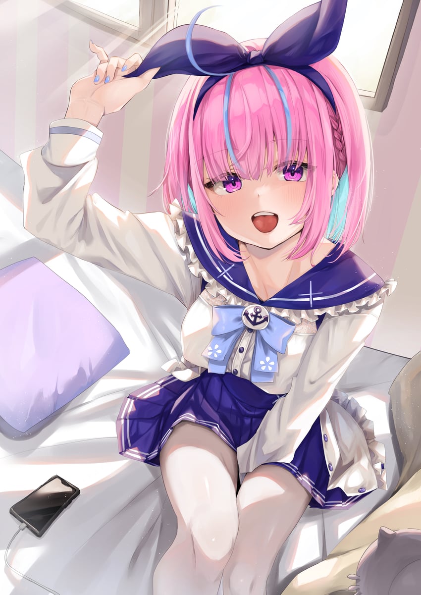 minato aqua (hololive) drawn by otsu_hai18