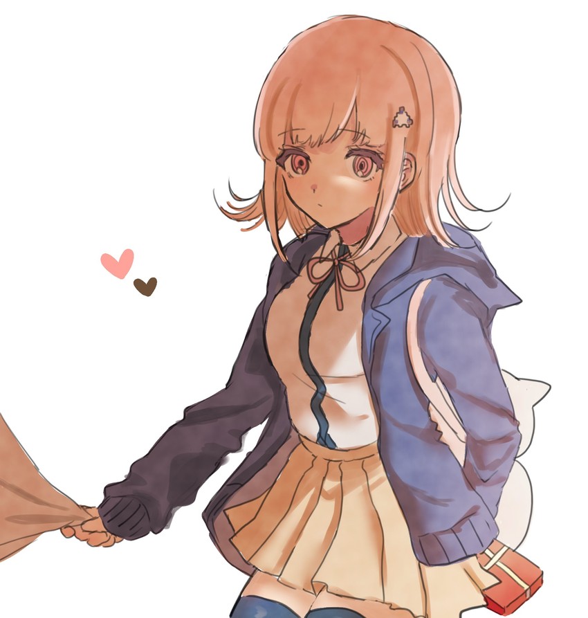 nanami chiaki (danganronpa and 2 more) drawn by mochi_(yuriraru)